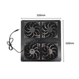 12w Single Crystal Panel Mini Set Exhaust Solar Ventilation Fan Chicken Coop Pet Dog House Companion