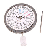 Automatic Movement NH36/NH36A Self-Winding Mechanical Quick Date/Day Setting 3.8 O'Clock Crown 24 Jewels White