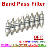 Band Pass BPF 433Mhz 868Mhz 915Mhz 1090M 1.2Ghz 1.5Ghz 2.4Ghz 5.8Ghz LC Filter Ham Radio RF POWER Amplifier Reduce noise