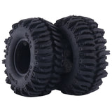 4Pcs 55x24mm 1.0 Rubber Tire Wheel Tyre for 1/18 1/24 RC Crawler Car Axial SCX24 AX24 FMS FCX24 TRX4M Upgrade Parts