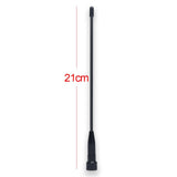 669C Male/ SMA Female Dual Band VHF/UHntenna for Yaesu VX-3R BaoFeng UV-5R TYT TH-UVF8D UVF9 Kenwood TK370 Walkie Talkie