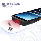KingTop PDAs Handheld Data Terminal Mobile Phone Barcode Scanner For Logistics and Warehouse Sample Stock