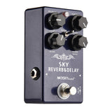Moskyaudio Guitar Effect Pedal 3 In 1 Digital Delay Delay-Verb Reverb Guitar Effect Pedal True Bypass Guitar Accessories