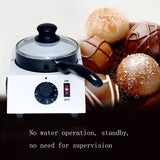 40W Chocolate Electric Mini Non Stick Pot Melting Chocolate, Sugar, Butter or for Cooking Diameter 14cm