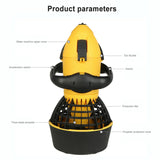 500W Dual Speeds Electric Scooter Handheld Underwater Equipment Water Propeller For Marine/Pool Diving Sports