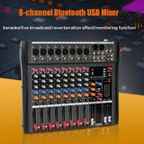 DJ Controller Mixer Audio Sound Mi Table Card Professional PC Digital Consoles Interface Console Pro Equipment 8 Channel