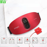 PG-2645RL Electric Menstrual Heating Pad - Warm Palace Relief for Pain and Cramps. Vibrating Abdominal Massager Waist Belt