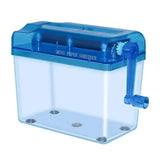 A6 Mini Hand Shredder Paper Strip Cross Cut Desktop Micros Manual Crank File Small Cutter hine Document Tool Office