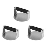 3X Smash Burger ,Hamburger Smasher Tool for Griddle, Stainless Steel Ham Patty ,Grill for Smashburge