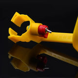 25 Pcs Chicken Drinker Nipple Cups Automatic integrated Hanging Cups With 25mm Pipes Ball Nipple Poultry Feeding Waterer Tools