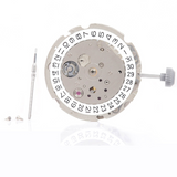 8200 Single Calendar High-Precision Automatic Mechanical Watch Movement with Handle Sier