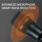 Professional VHF Wireless System 4 Channel Handheld Karaoke Microphone for Home Party Church Event TV Speaker