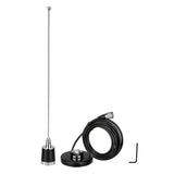 MR200 black NMO interface car antenna+suction cup [UV dual segment/4-meter feeder/SL16-J interface]