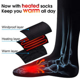 3V Thermal Cotton Heated Men Women Case Battery Operated Winter Foot Warmer Electric Warming Soc