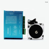 HBS860H High Precision Servo Motor Kit with Encoder, Closed Loop Stepper Motor, 8.5N.m, High Speed and Constant Torque Driver