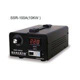 SSR-100A Single Phase Solid State Power 220V 10KW SCR Electronic Voltage Regulator