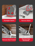 Silicone Sealant Smooth Remover Tool 7 In 1 or Caulk Finisher Grout Kit Glass Glue Angle Scraper Set Accessoriess