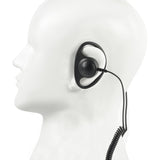 EEK017 K-Head Double Needle Curling Thread D Hanging Earphones [Voice Controlled VOX]