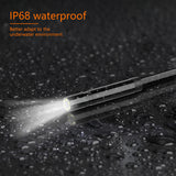 Industrial Endoscope with Dual 1920*1080P/2592*1944P 8 LED Light IP68 Waterproof Inspection Camera w/ 4.5” Display