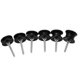 110V-220V Electric Leather Edge Sanding Burnishing Machine Adjustable Handmade DIY Ebony Polishing Rod Trimming Head Set