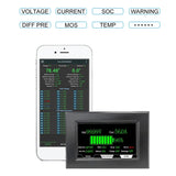 4.3 Inch LCD Display Suitable for All JK BMS Models Cable120cm with 4 Fixed Screws Smart JKBMS Accessory
