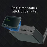 LCD Display Bluetooth 5.1 Audio Transmitter Receiver Wtih Antenna Optical Coaxial AUX 3.5mm Wireless Adapter For TV PC Speakers