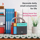 Retro Bluetooth-compatible Speaker Classical Sound Stereo Portable Decoration Mini Speakers TF Card Music Player