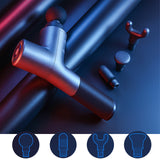 New 4 Head Muscle and Mini Body Color Box Trade Assurance Health Care Supplies Massage Gun