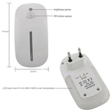 LED Light Motion Sensor Wireless Night Lamp For Hallway Pathway EU Plug 220V