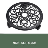 2 Piece Plant Stand With Wheels Heavy-Duty Rolling Plant For Potted Plants And Flower Pot