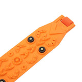 Anti Slip Tire Chains Scratch Proof Snow Tire Chains Skid Proof High Strength  Yellow for SUV