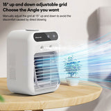 Portable USB Chargeable Humidifier Cooler Fan - 2 Gear, For Office, Dorm & Room