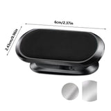 Magnetic Phone Holder 360 Rotatable Mini Strip Shape Stand For Huawei Metal Strong Magnet GPS Car Mount for iPhone 14