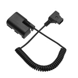 Andoer D-Tap to NP-FZ100 DC Coupler Adapter Fully Decoded Dummy Battery Accessory for Sony A9 A7R3 A7M3 A7S3 A7SM3 Cameras