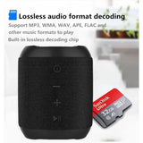 Mini Wireless Speaker High Volume Radio Computer Subwoofer Card Bluetooth Audio Portable Small Steel Cannon