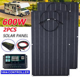 110V/220V System 300W ETFE Solar Panel+150A Charge Controller+4000W 6000W 8000W Inverter Power Generation Kit