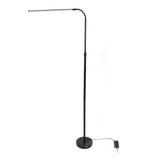 LED Beauty Floor Lamp Tattoo Floor Lamp Slip Resistant Base Eye Protection Remote Control 20W 110-240V 3300K-6500K for Lash