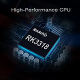H96 Max V11 Smart TV BOX Android 11 4GB RAM 64GB Rockchip 3318 3D Video BT4.0 HD 4K Media Player 4G 5G Dual WiFi Set Top Box