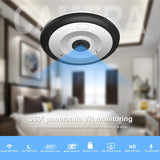 HD 1080P V380 Pro Panoramic WIFI 360 Degree Cam Indoor Smart Home Two Ways Fisheye Lens Security Protection MINI Wireless Camera