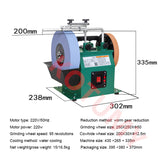 H8101 10 Inch Low-Speed Water-Cooled Sharpener Household Electric Knife Grinder Polishing hine 220V