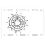 Acrylic for Goal Zero Light Multifunctional One Camping Unit Thickened Clear Table Board