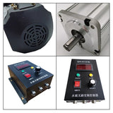 220V power high speed DC controller small silent brushless motor