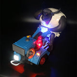 Toddler Tractor Toys Electric Bull Devil 360 Rotation Vehicle Excavator Digger Bulldozer Pretend Play Birthday Gifts