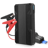12V 600A Peak Current Car Jump Starter for 2.0L Small Vehicles Emergency Power Bank with Usb Port Phone Charging Led Flashlight