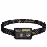 Three Light Source Lightweight Design Rechargeable Running Headlight