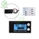 8V-100V Voltmeter DC Capacity Indicator Power Meter Lithium LiFePO4 Lead-acid Cell 12V 24V 48V for 6133A LCD Battery