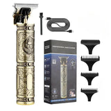 Resuxi LH-203/207 Professional Carving Mark Gradient, Men's Home Hair Clipper, Trimming White T9 Small Clipper