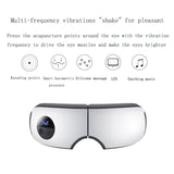 Eye Massager Heating Eyes Mask with Music Airbag Massage for Migraines Dry Eye Eye Strain Dark Circles Relief Improve Sleep Gift