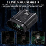 NV008 Night Vision Binoculars Goggles 1080P HD Infrared Night Vision Device Outdoor Hunting Camping Video Recording Telescope