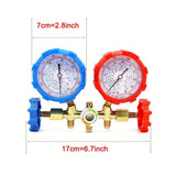 3 Way AC Diagnostic Set for Freon Charging Fits R32 R410a R-404A R-134a Refrigeration Manifold Gauge Air